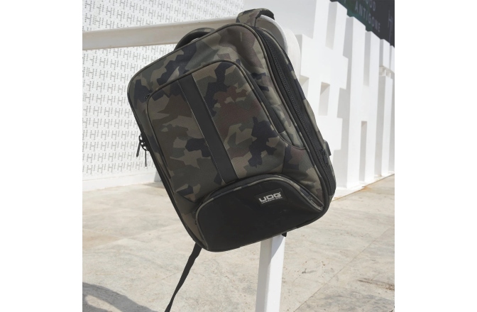 Rucsac laptop / echipamente DJ UDG Ultimate Backpack Slim Camo/Orange