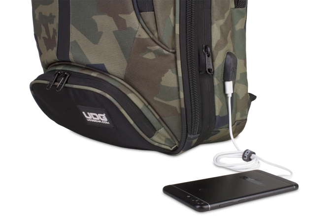 Rucsac laptop / echipamente DJ UDG Ultimate Backpack Slim Camo/Orange