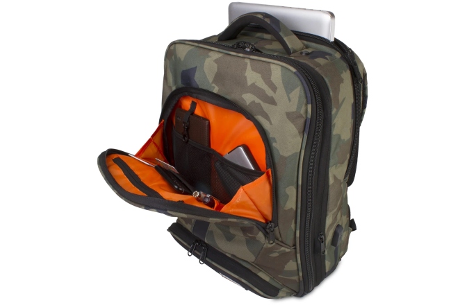 Rucsac laptop / echipamente DJ UDG Ultimate Backpack Slim Camo/Orange