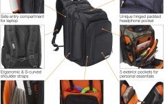 Rucsac laptop / echipamente DJ UDG Ultimate Digi BackPack Camo/Orange