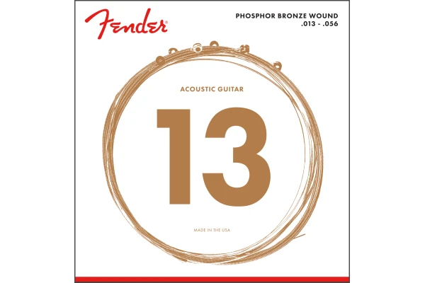 Fender Phosphor Bronze 60M 13-56 — 2