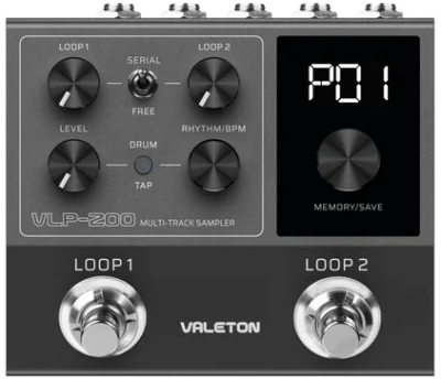 Valeton Sampler / Looper chitară Multi-Track Sampler VLP-200