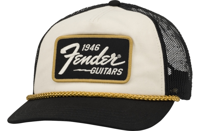 Șapcă Fender 1946 Gold Braid Hat Cream/Black