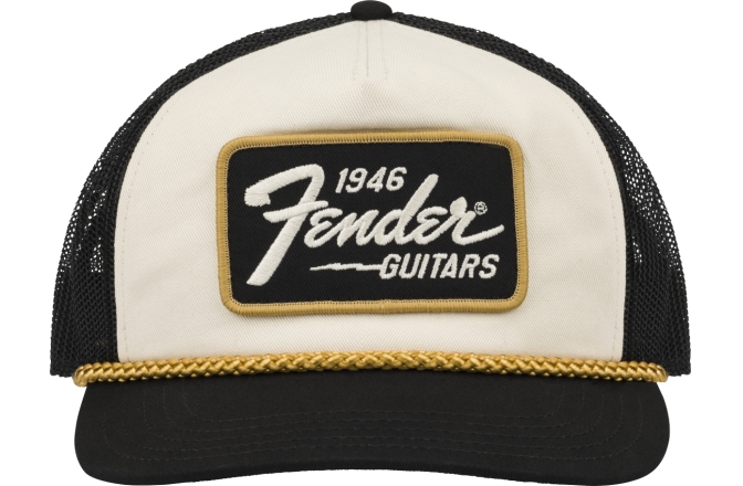 Șapcă Fender 1946 Gold Braid Hat Cream/Black