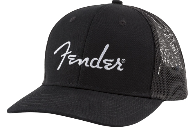Șapcă Fender Silver Logo Snapback Trucker Hat BK