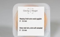 Sârmă de alamă pt ancii Georg Rieger Sarma 0,06mm- Brass reed wire, Ø 0,6 mm - extra soft annealed