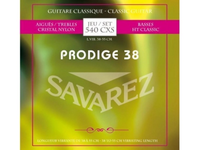 Corzi chitara clasica Prodige 38 1/8-3/4 1/8-1/2 Nylon