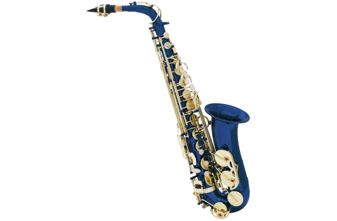 saxofon alto Dimavery SP-30 Eb Alto Saxophone, blue