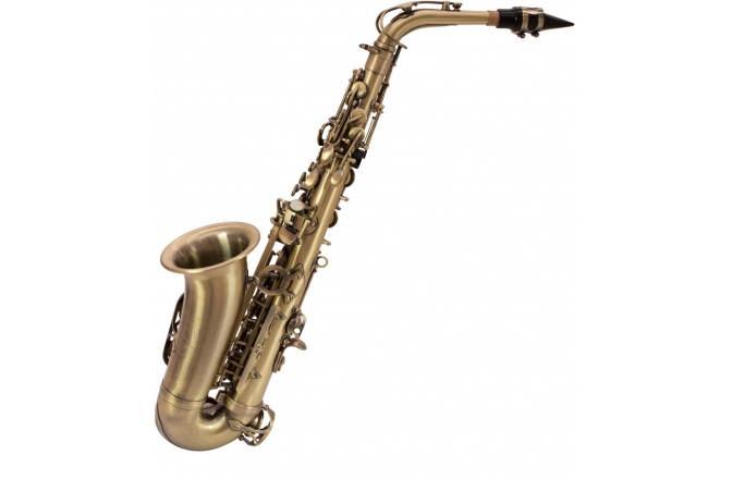 saxofon alto Dimavery SP-30 Eb Alto Saxophone, vintage