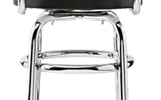 Scaun de Bar Fender Blackout Backrest Barstool with Embossed Logo 30"