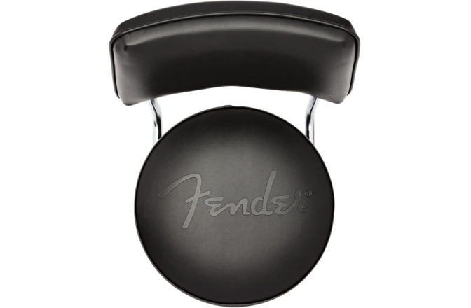 Scaun de Bar Fender Blackout Backrest Barstool with Embossed Logo 30"