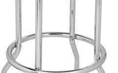 Scaun de Bar Fender Custom Shop Chevron Logo Barstool Black/Chrome 30"