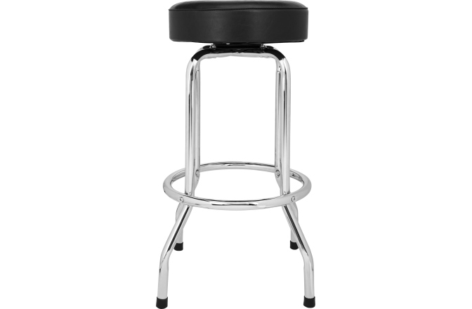 Scaun de Bar Fender Custom Shop Chevron Logo Barstool Black/Chrome 30"