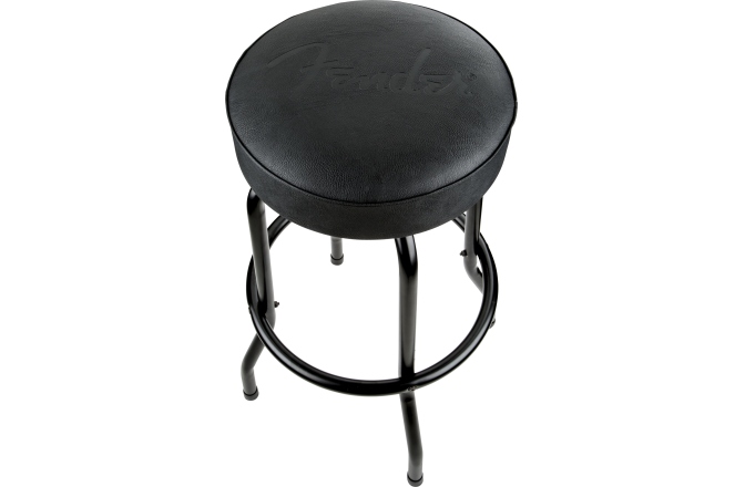 Scaun de Bar Fender Embossed Black Logo Barstool Black/Black 30"