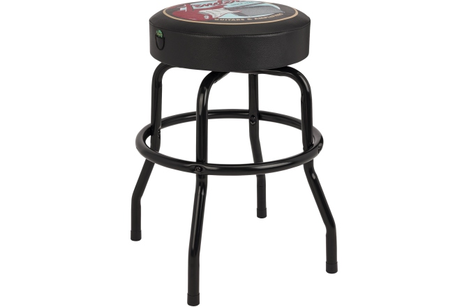 Scaun de Bar Fender Guitars & Amps Pick Pouch Barstool Black/Black 24"