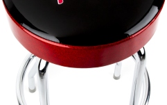 Scaun de Bar Fender Red Sparkle Logo Barstool Black/Red Sparkle 30"