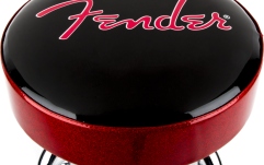 Scaun de Bar Fender Red Sparkle Logo Barstool Black/Red Sparkle 30"