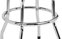 Scaun de Bar Fender Spaghetti Logo Pick Pouch Barstool Black/Chrome 24"