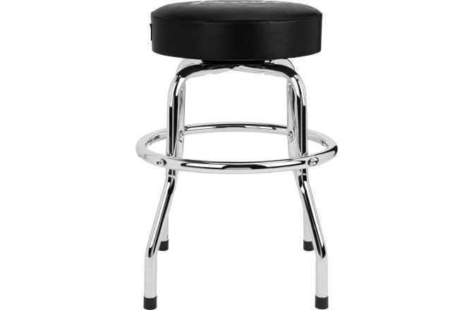 Scaun de Bar Fender Spaghetti Logo Pick Pouch Barstool Black/Chrome 24"