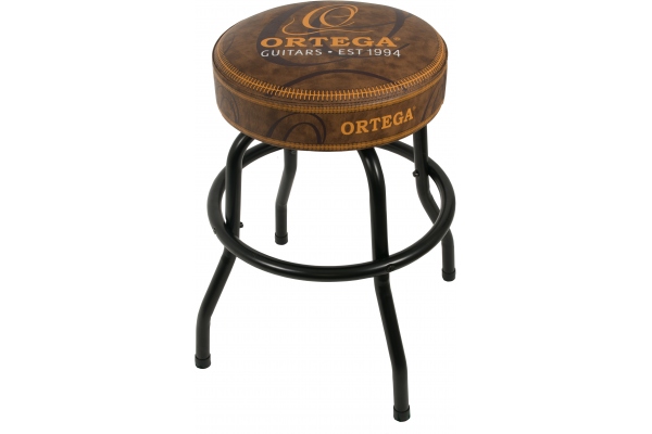 Bar Stool 24" - Brown Leather