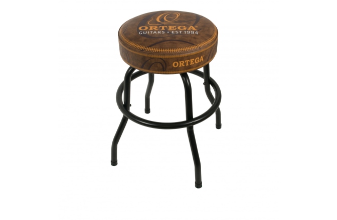 Scaun de bar Ortega Bar Stool 24" - Brown Leather