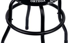 Scaun de bar Ortega Bar Stool - 24" White Kaleidoscope / Black Hardware