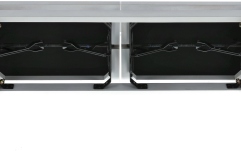 Scaun dublu pentru pian, alb mat Gewa Deluxe Double White Matt