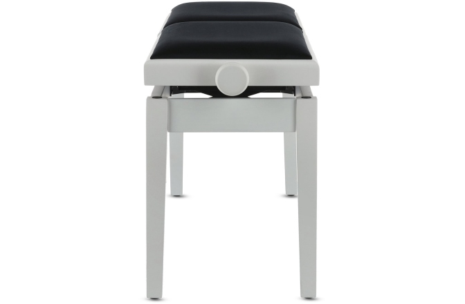 Scaun dublu pentru pian, alb mat Gewa Deluxe Double White Matt