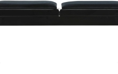 Scaun dublu pentru pian, negru lucios Gewa Deluxe Double Black High Gloss
