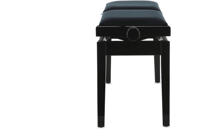 Scaun dublu pentru pian, negru lucios Gewa Deluxe Double Black High Gloss