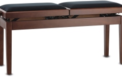 Scaun dublu pentru pian, Nuc mat Gewa Deluxe Double Walnut Matt