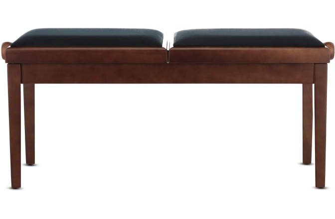 Scaun dublu pentru pian, Nuc mat Gewa Deluxe Double Walnut Matt
