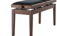 Scaun dublu pentru pian, Nuc mat Gewa Deluxe Double Walnut Matt