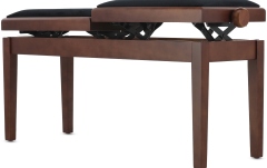 Scaun dublu pentru pian, Nuc mat Gewa Deluxe Double Walnut Matt