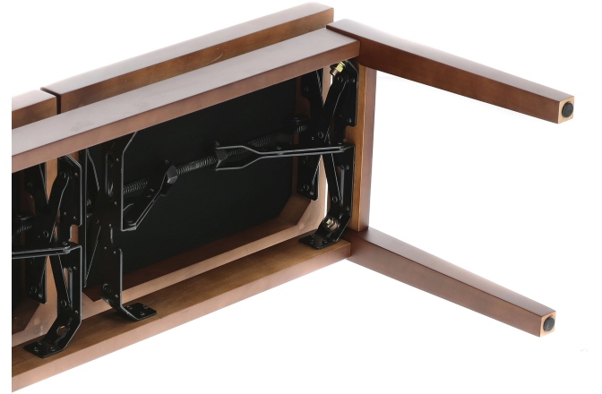 Scaun dublu pentru pian, Nuc mat Gewa Deluxe Double Walnut Matt