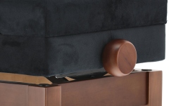 Scaun pian Gewa Deluxe Compartment - Walnut Matt