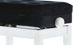 Scaun pian Gewa Deluxe Compartment - White Matte