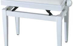Scaun pian  Gewa Scaun pian Alb mat Sezut alb 49,5 - 57,5 cm