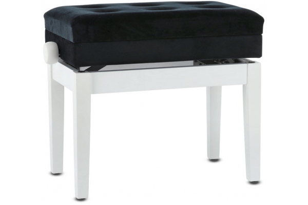 Scaun pian Deluxe Compartment Alb mat