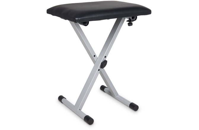 Scaun sintetizator Gewa KB-10SI Silver Gray