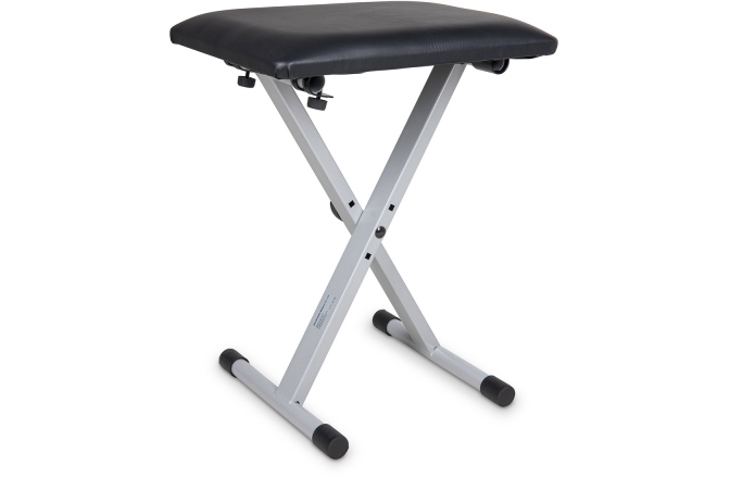 Scaun sintetizator Gewa KB-10SI Silver Gray