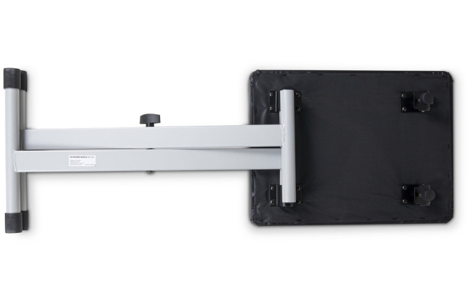 Scaun sintetizator Gewa KB-10SI Silver Gray