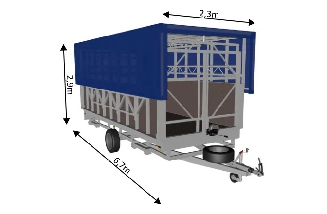 Scenă mobilă Lumex Pultus X20