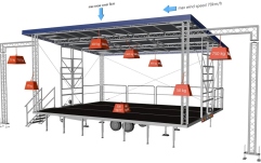 Scenă mobilă Lumex Pultus X60
