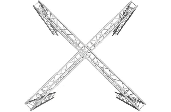 Schela Alutruss Truss set TRILOCK 6082 X stand 6.71x6.71x3m (WxDxH)