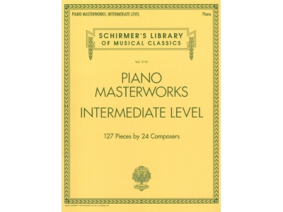 Schirmer's Library Of Musical Classics Volume 2110: Piano Masterworks - Intermediate Level