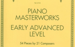  No brand Schirmer's Library Of Musical Classics Volume 2112: Piano Masterworks - Early Advanced Level