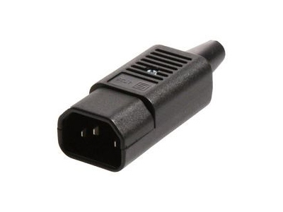 IEC C14 Plug E 10 mm