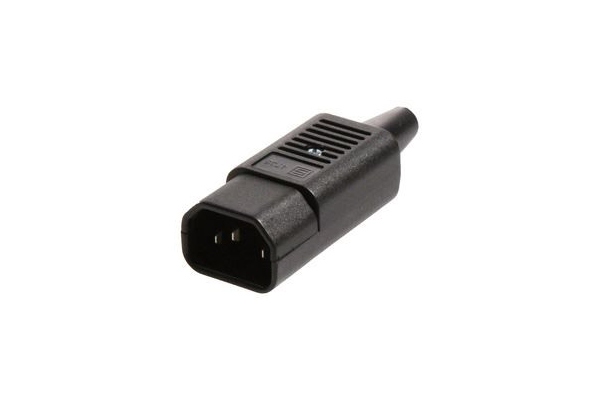 IEC C14 Plug E 10 mm