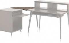 Secțiune de birou Gator Frameworks Elite Series Furniture Desk Corner Section BRN